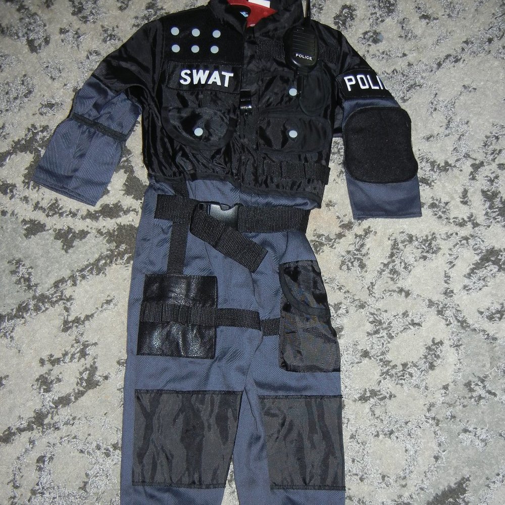 TeeTot SWAT Costume  3-4